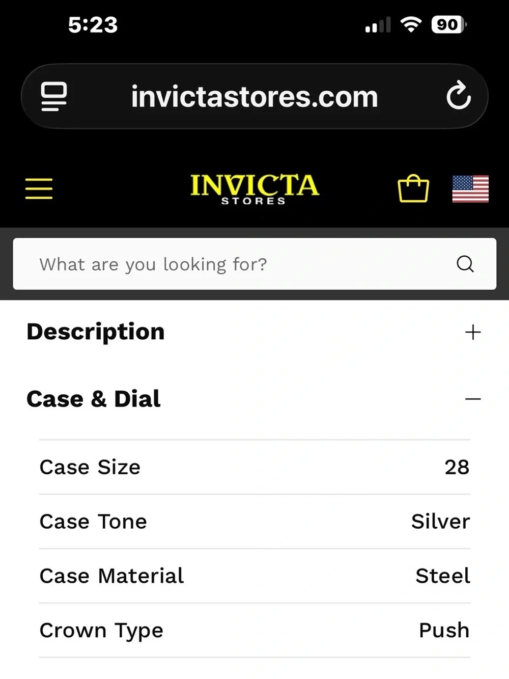 Invicta Silver Women's Angel Glintia Watch